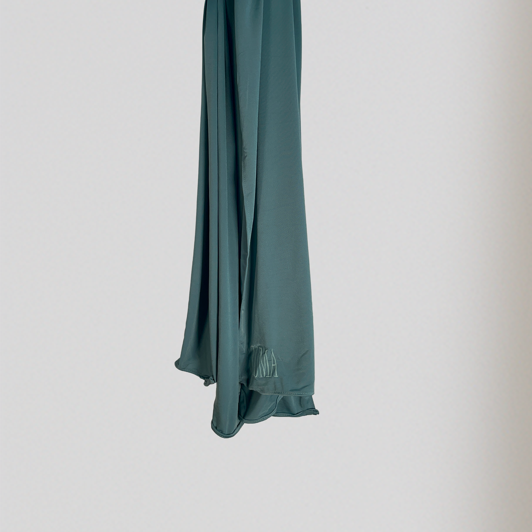 Jersey premium brodé - Turquoise