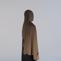 Jersey premium brodé - Taupe
